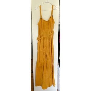 Jen's Pirate Booty Mustard Jumpsuit